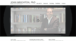 Desktop Screenshot of johnwrighton.com